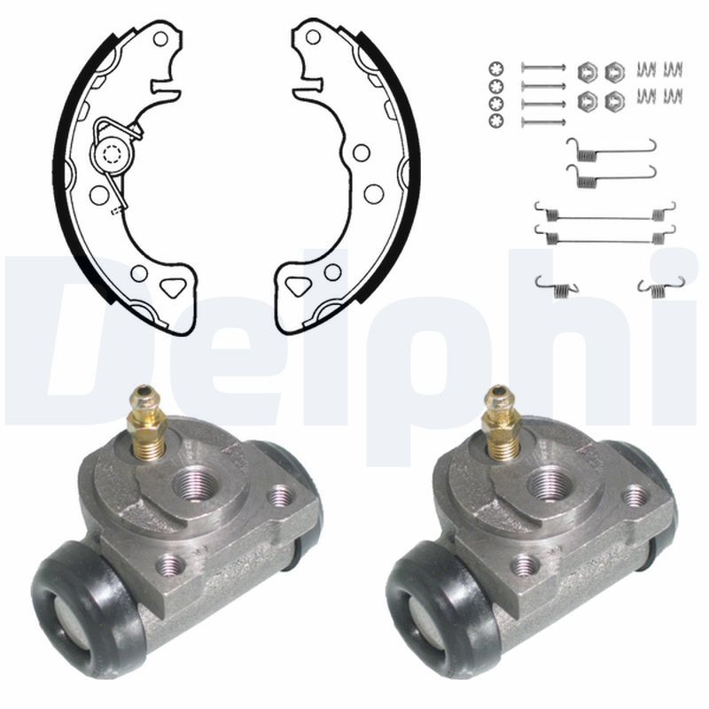 DELPHI KP756 Brake Shoe Set