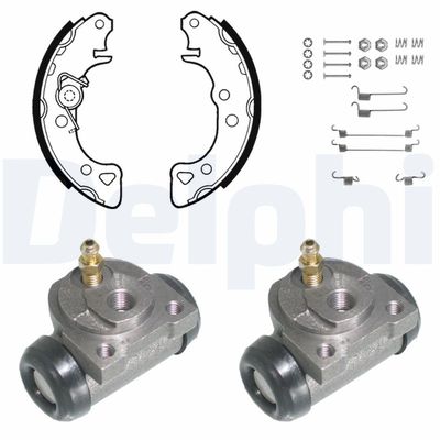 Brake Shoe Set DELPHI KP756