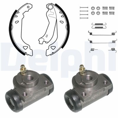 Brake Shoe Set DELPHI KP759