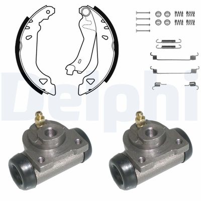 Brake Shoe Set DELPHI KP760