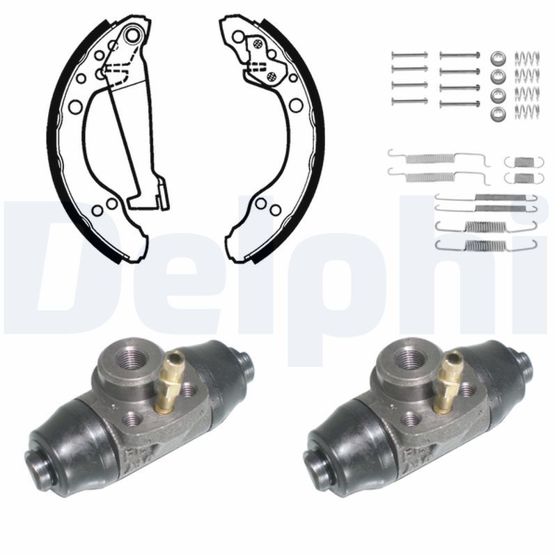 DELPHI KP792 Brake Shoe Set