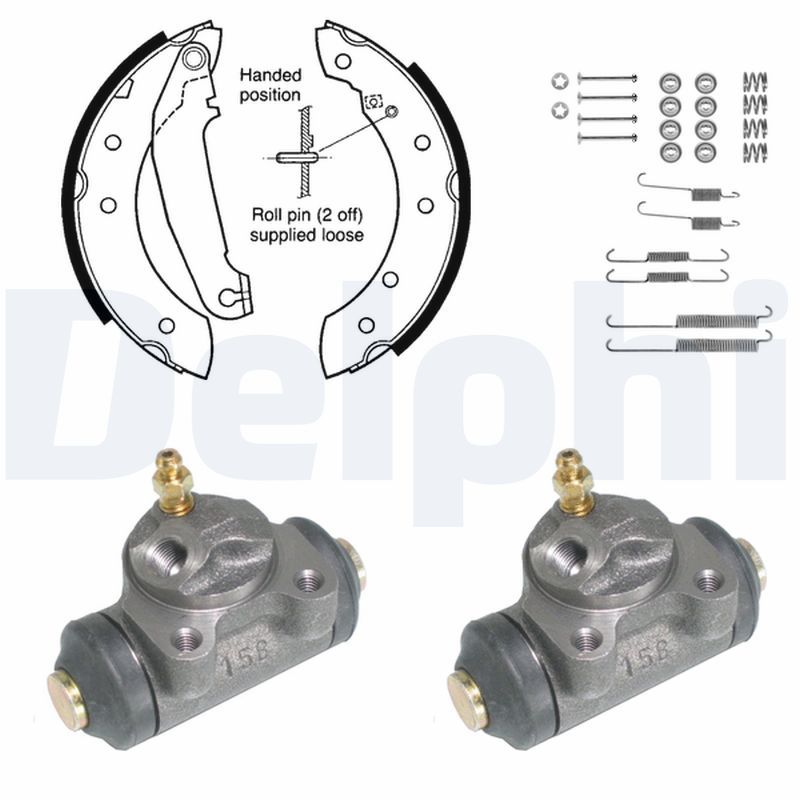 DELPHI KP815 Brake Shoe Set