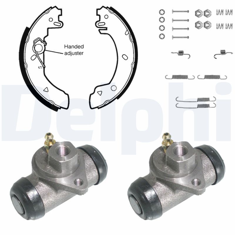 DELPHI KP817 Brake Shoe Set