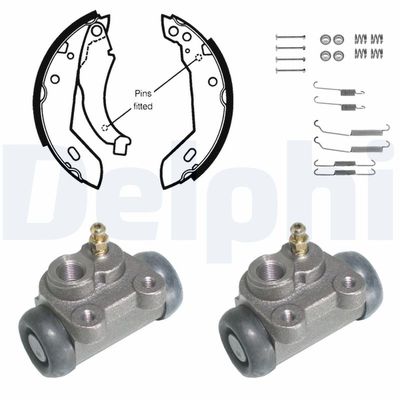 Brake Shoe Set DELPHI KP826