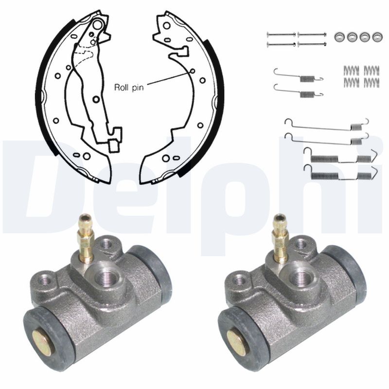 DELPHI KP836 Brake Shoe Set