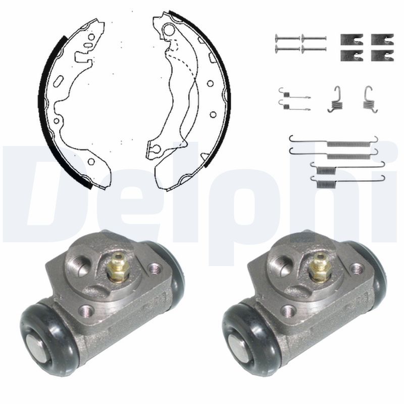 DELPHI KP846 Brake Shoe Set