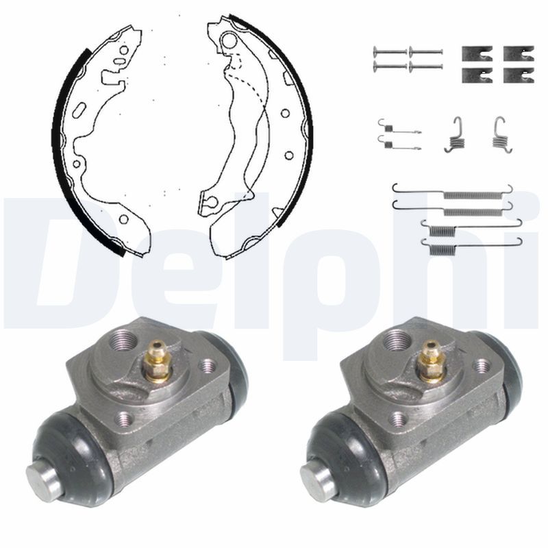 DELPHI KP847 Brake Shoe Set