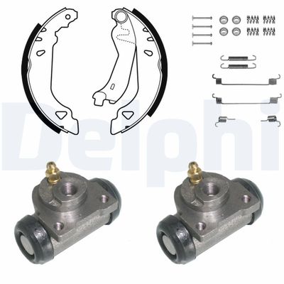 Brake Shoe Set DELPHI KP848