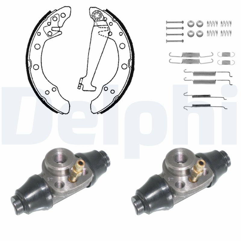 DELPHI KP851 Brake Shoe Set