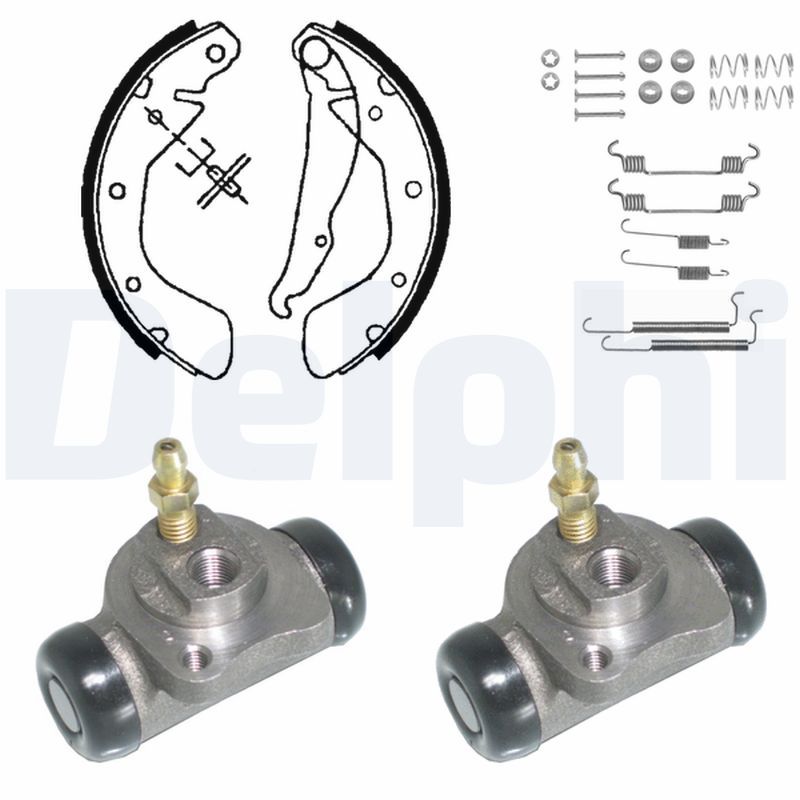 DELPHI KP852 Brake Shoe Set