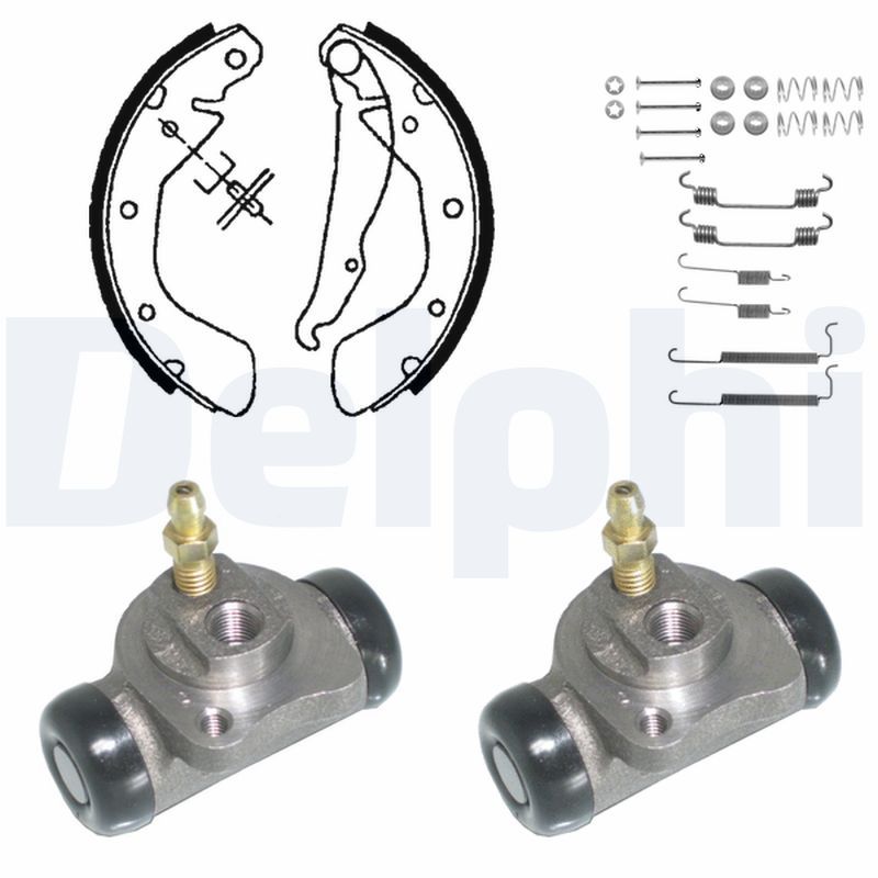 DELPHI KP854 Brake Shoe Set