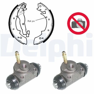 Brake Shoe Set DELPHI KP873
