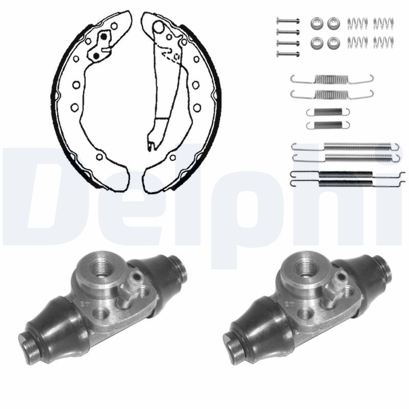 DELPHI KP878 Brake Shoe Set
