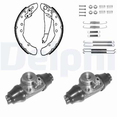 Brake Shoe Set DELPHI KP878