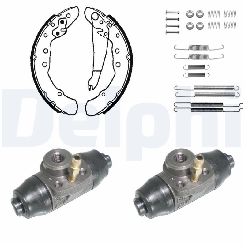 DELPHI KP880 Brake Shoe Set