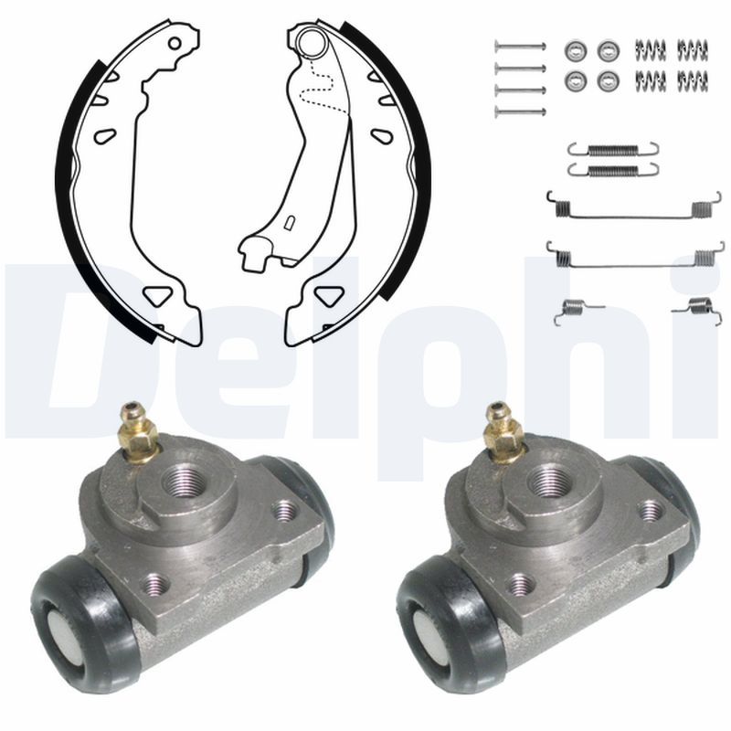 DELPHI KP881 Brake Shoe Set