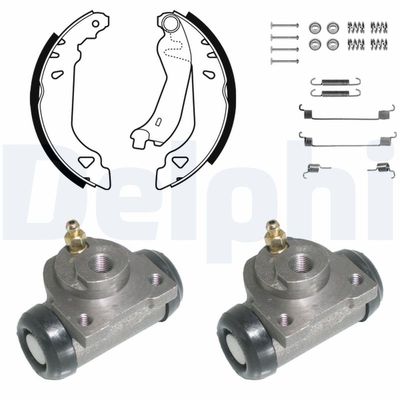 Brake Shoe Set DELPHI KP881