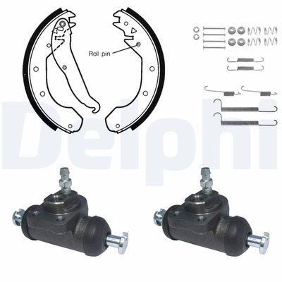 Brake Shoe Set DELPHI KP888