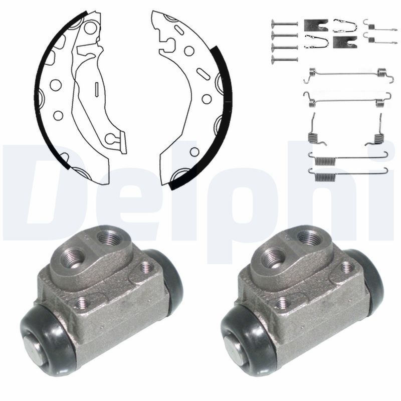 DELPHI KP897 Brake Shoe Set