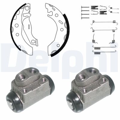 Brake Shoe Set DELPHI KP897