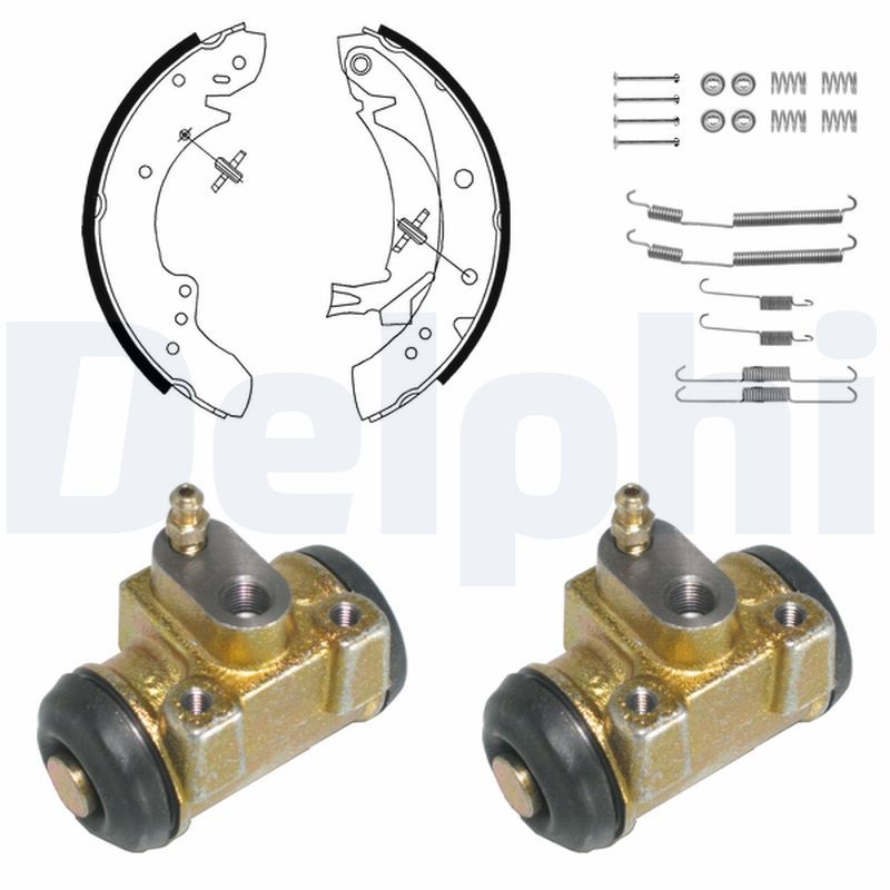DELPHI KP901 Brake Shoe Set