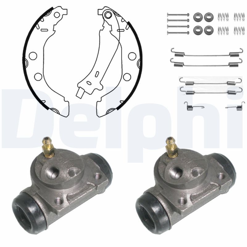 DELPHI KP905 Brake Shoe Set