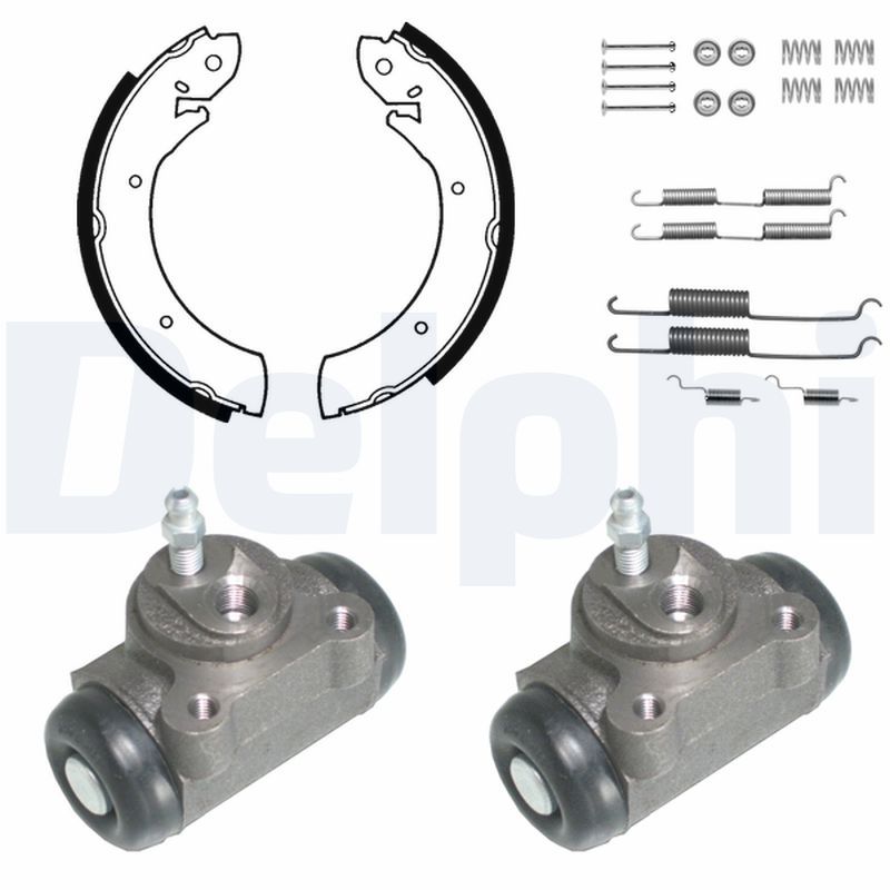 DELPHI KP909 Brake Shoe Set