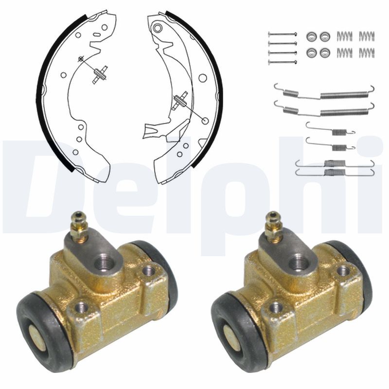 DELPHI KP915 Brake Shoe Set
