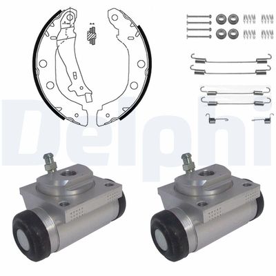 Brake Shoe Set DELPHI KP932