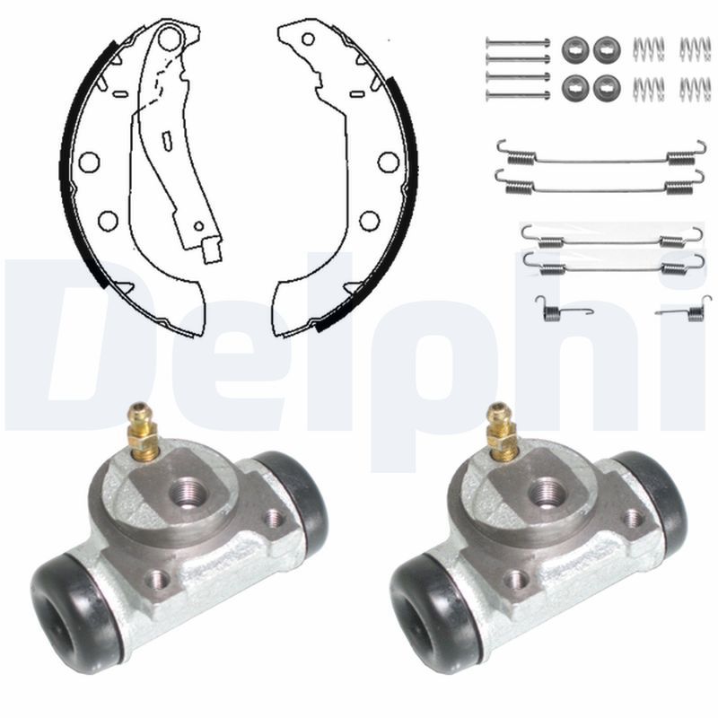 DELPHI KP934 Brake Shoe Set