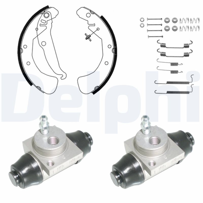 DELPHI KP943 Brake Shoe Set