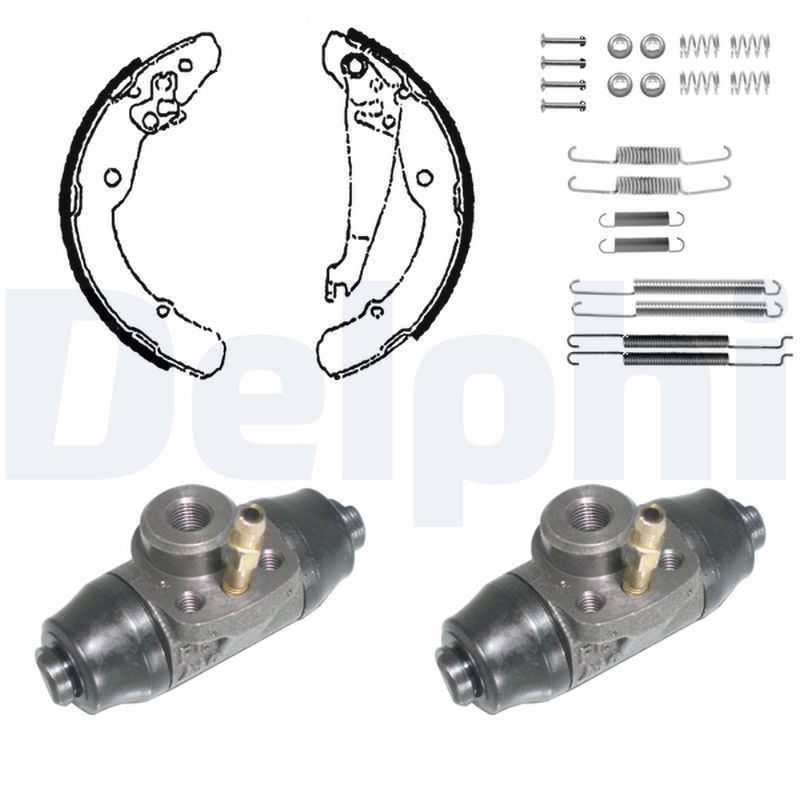 DELPHI KP945 Brake Shoe Set