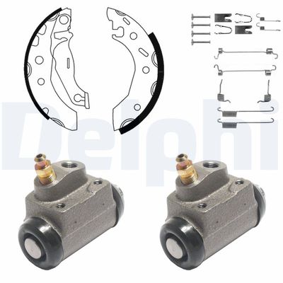Brake Shoe Set DELPHI KP952