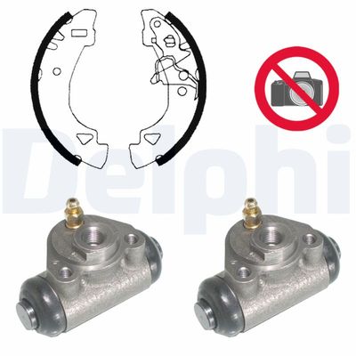Brake Shoe Set DELPHI KP956
