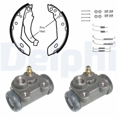 Brake Shoe Set DELPHI KP963