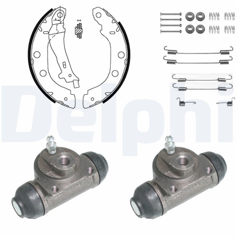DELPHI KP964 Brake Shoe Set