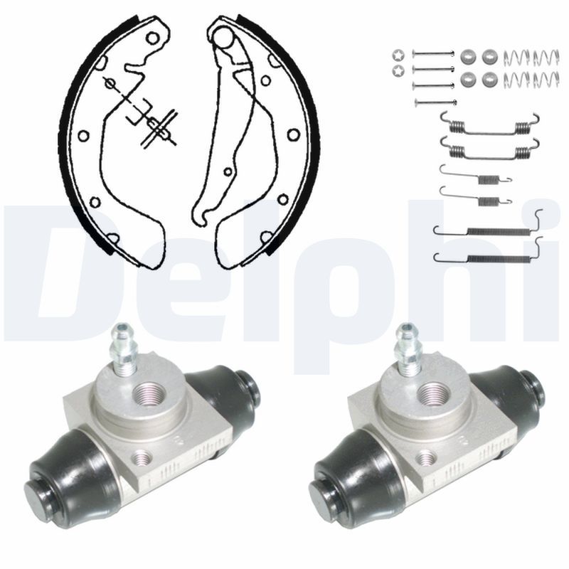 DELPHI KP968 Brake Shoe Set