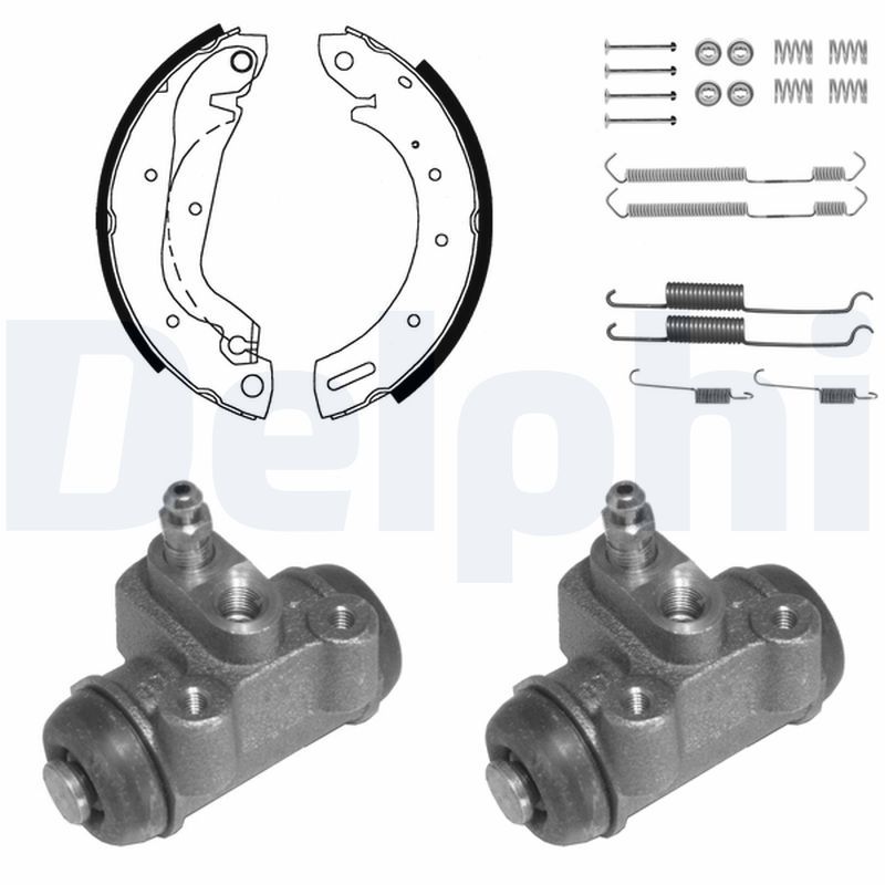 DELPHI KP974 Brake Shoe Set