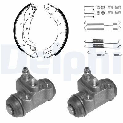 Brake Shoe Set DELPHI KP974