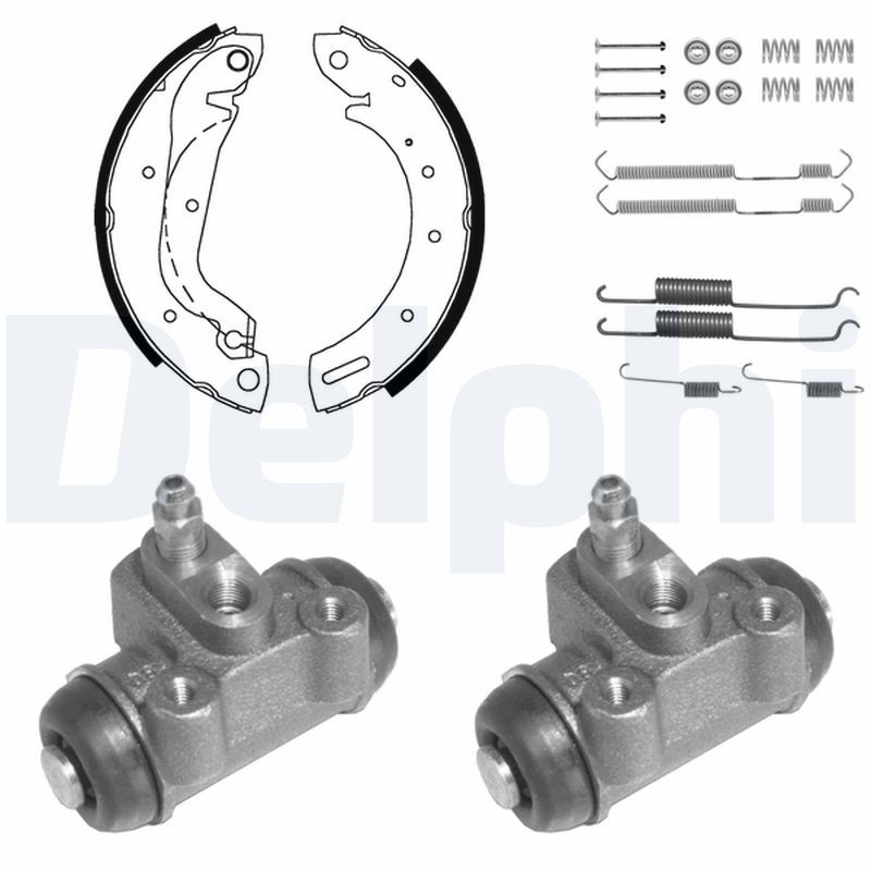 DELPHI KP976 Brake Shoe Set