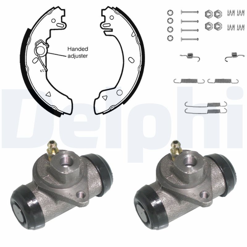 DELPHI KP980 Brake Shoe Set