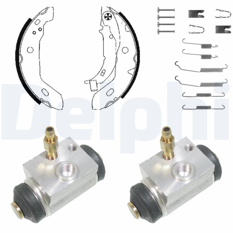 DELPHI KP983 Brake Shoe Set