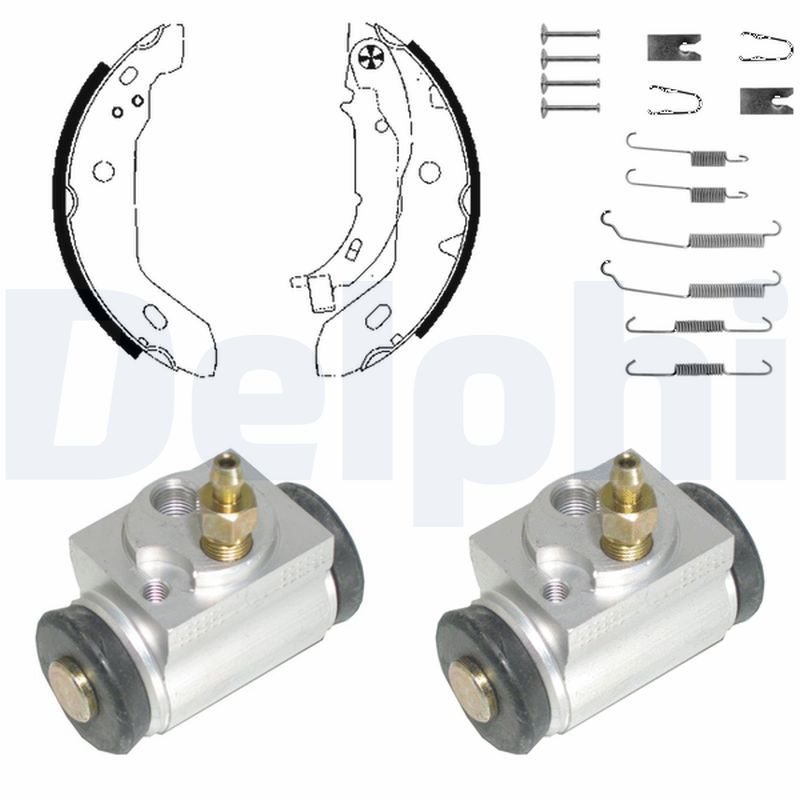 DELPHI KP984 Brake Shoe Set