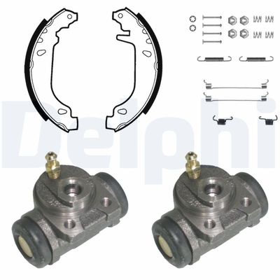 Brake Shoe Set DELPHI KP987