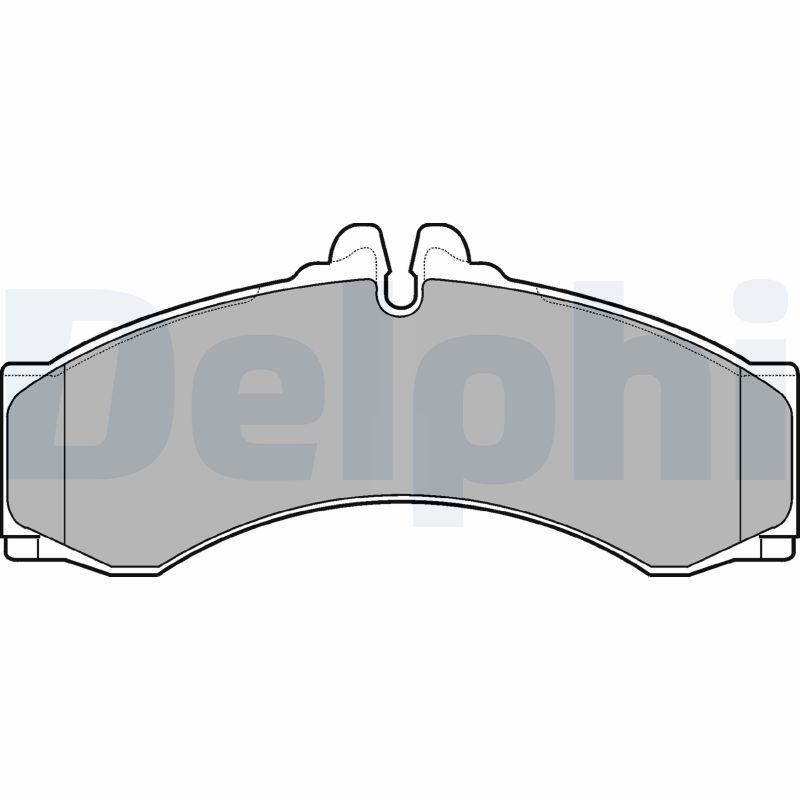 DELPHI LP1046 Brake Pad Set, disc brake