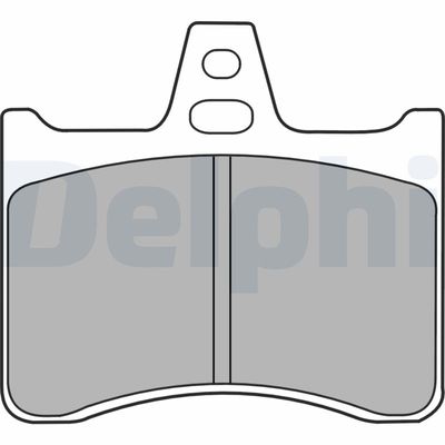 Brake Pad Set, disc brake DELPHI LP1426
