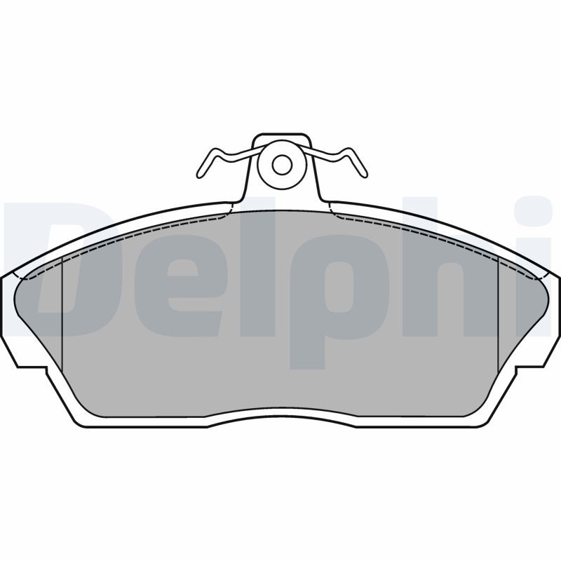 DELPHI LP1450 Brake Pad Set, disc brake