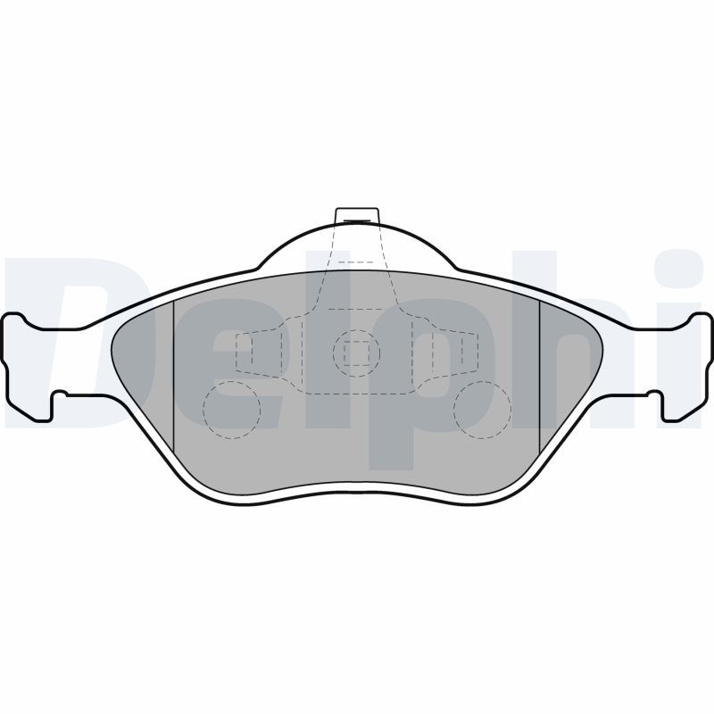 DELPHI LP1469 Brake Pad Set, disc brake