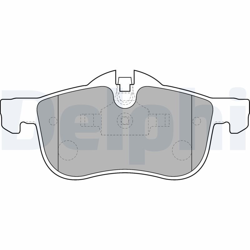 DELPHI LP1521 Brake Pad Set, disc brake