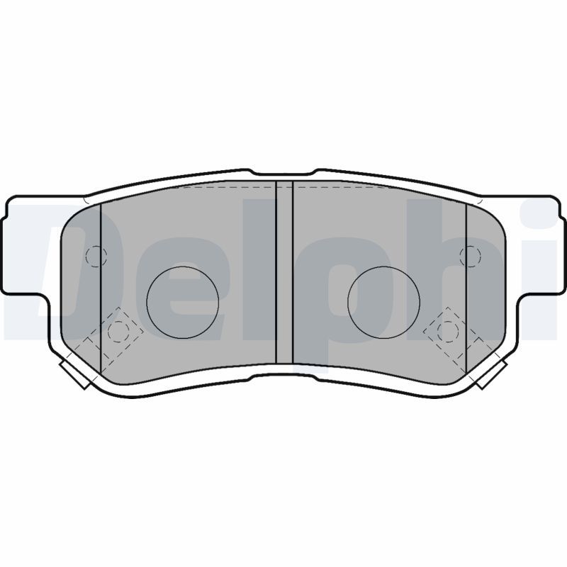 DELPHI LP1539 Brake Pad Set, disc brake